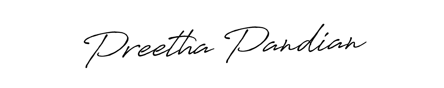 How to Draw Preetha Pandian signature style? Antro_Vectra_Bolder is a latest design signature styles for name Preetha Pandian. Preetha Pandian signature style 7 images and pictures png