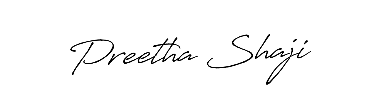 Similarly Antro_Vectra_Bolder is the best handwritten signature design. Signature creator online .You can use it as an online autograph creator for name Preetha Shaji. Preetha Shaji signature style 7 images and pictures png