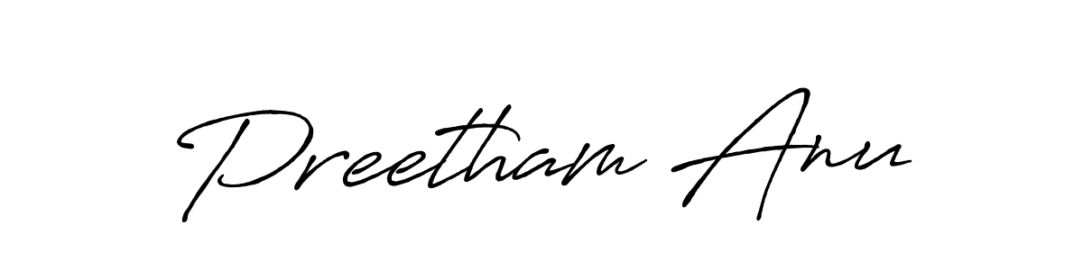 if you are searching for the best signature style for your name Preetham Anu. so please give up your signature search. here we have designed multiple signature styles  using Antro_Vectra_Bolder. Preetham Anu signature style 7 images and pictures png