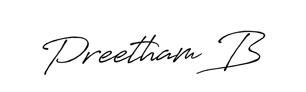 Once you've used our free online signature maker to create your best signature Antro_Vectra_Bolder style, it's time to enjoy all of the benefits that Preetham B name signing documents. Preetham B signature style 7 images and pictures png