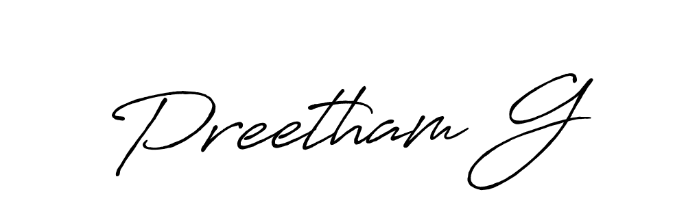 Antro_Vectra_Bolder is a professional signature style that is perfect for those who want to add a touch of class to their signature. It is also a great choice for those who want to make their signature more unique. Get Preetham G name to fancy signature for free. Preetham G signature style 7 images and pictures png