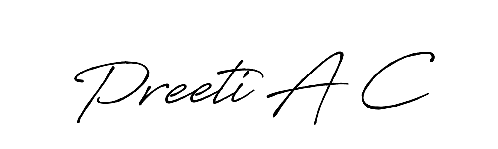 Once you've used our free online signature maker to create your best signature Antro_Vectra_Bolder style, it's time to enjoy all of the benefits that Preeti A C name signing documents. Preeti A C signature style 7 images and pictures png