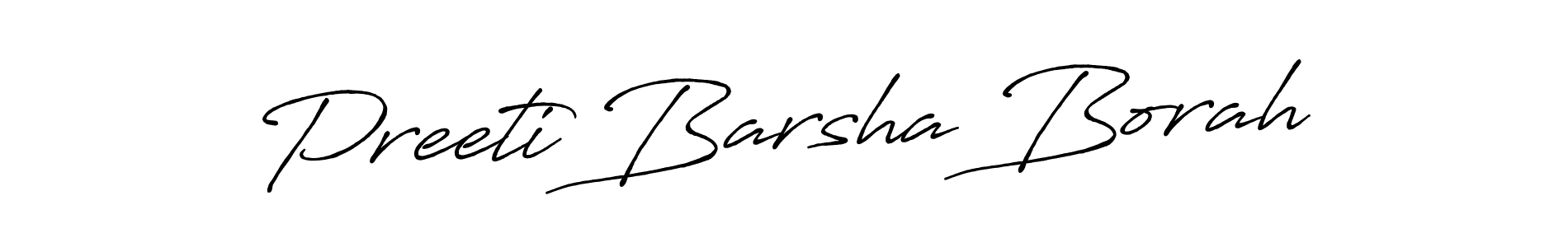 Make a beautiful signature design for name Preeti Barsha Borah. Use this online signature maker to create a handwritten signature for free. Preeti Barsha Borah signature style 7 images and pictures png