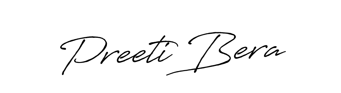 You should practise on your own different ways (Antro_Vectra_Bolder) to write your name (Preeti Bera) in signature. don't let someone else do it for you. Preeti Bera signature style 7 images and pictures png
