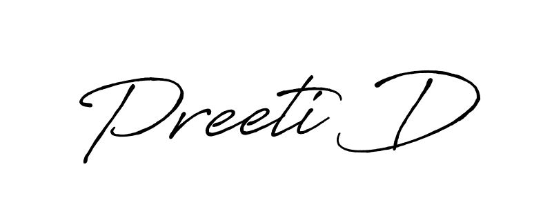This is the best signature style for the Preeti D name. Also you like these signature font (Antro_Vectra_Bolder). Mix name signature. Preeti D signature style 7 images and pictures png