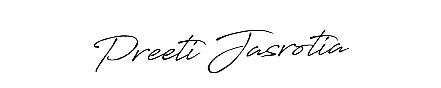 if you are searching for the best signature style for your name Preeti Jasrotia. so please give up your signature search. here we have designed multiple signature styles  using Antro_Vectra_Bolder. Preeti Jasrotia signature style 7 images and pictures png