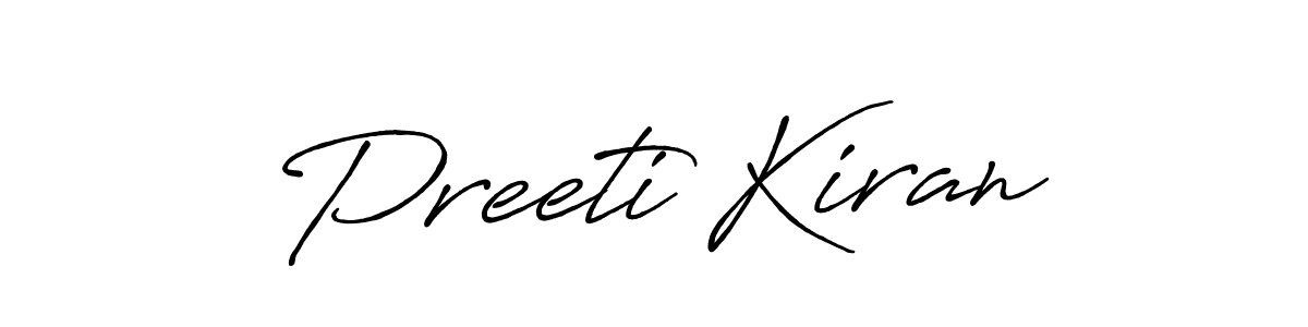 Antro_Vectra_Bolder is a professional signature style that is perfect for those who want to add a touch of class to their signature. It is also a great choice for those who want to make their signature more unique. Get Preeti Kiran name to fancy signature for free. Preeti Kiran signature style 7 images and pictures png