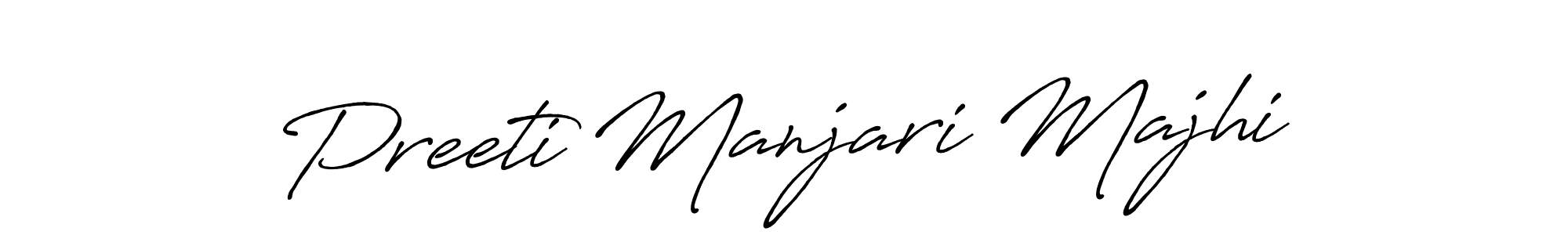 Here are the top 10 professional signature styles for the name Preeti Manjari Majhi. These are the best autograph styles you can use for your name. Preeti Manjari Majhi signature style 7 images and pictures png