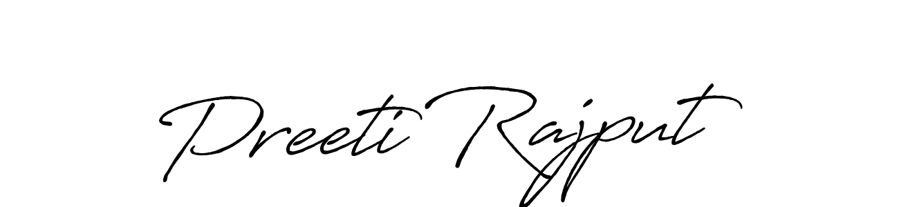 You should practise on your own different ways (Antro_Vectra_Bolder) to write your name (Preeti Rajput) in signature. don't let someone else do it for you. Preeti Rajput signature style 7 images and pictures png