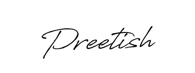 if you are searching for the best signature style for your name Preetish. so please give up your signature search. here we have designed multiple signature styles  using Antro_Vectra_Bolder. Preetish signature style 7 images and pictures png