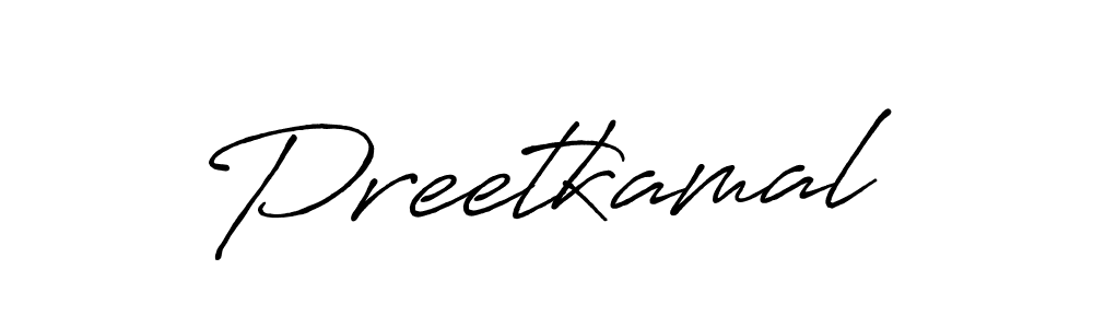 Similarly Antro_Vectra_Bolder is the best handwritten signature design. Signature creator online .You can use it as an online autograph creator for name Preetkamal. Preetkamal signature style 7 images and pictures png