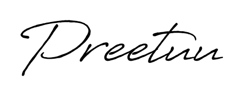 Discover how Preetuu looks in an executive cursive font (Antro_Vectra_Bolder). Perfect for legal documents, invoices, and certificates. Preetuu signature style 7 images and pictures png