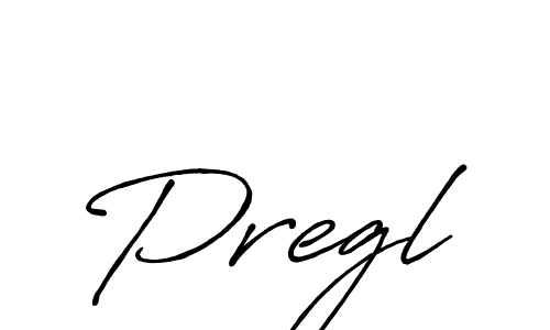 Pregl stylish signature style. Best Handwritten Sign (Antro_Vectra_Bolder) for my name. Handwritten Signature Collection Ideas for my name Pregl. Pregl signature style 7 images and pictures png