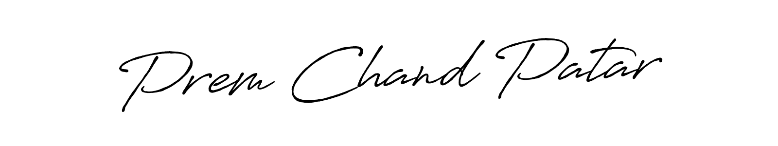 How to make Prem Chand Patar signature? Antro_Vectra_Bolder is a professional autograph style. Create handwritten signature for Prem Chand Patar name. Prem Chand Patar signature style 7 images and pictures png