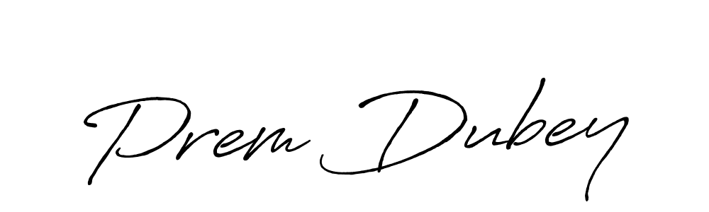 Similarly Antro_Vectra_Bolder is the best handwritten signature design. Signature creator online .You can use it as an online autograph creator for name Prem Dubey. Prem Dubey signature style 7 images and pictures png