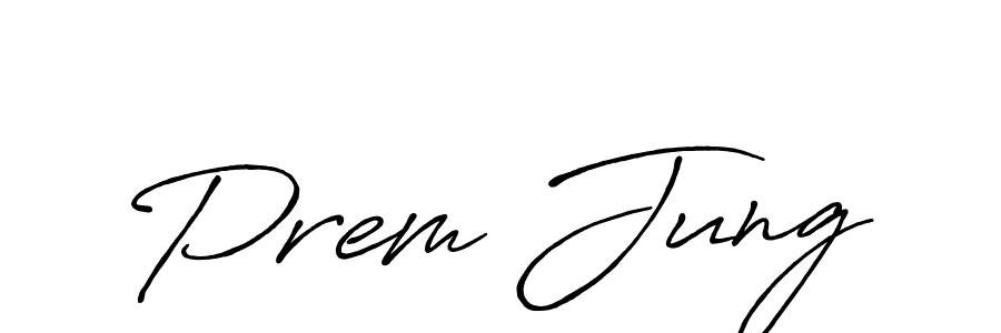 Make a short Prem Jung signature style. Manage your documents anywhere anytime using Antro_Vectra_Bolder. Create and add eSignatures, submit forms, share and send files easily. Prem Jung signature style 7 images and pictures png