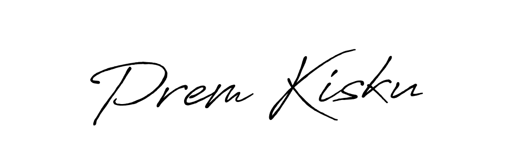 How to make Prem Kisku name signature. Use Antro_Vectra_Bolder style for creating short signs online. This is the latest handwritten sign. Prem Kisku signature style 7 images and pictures png