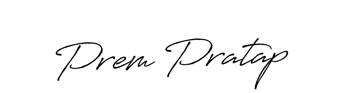 Design your own signature with our free online signature maker. With this signature software, you can create a handwritten (Antro_Vectra_Bolder) signature for name Prem Pratap. Prem Pratap signature style 7 images and pictures png