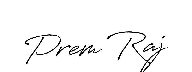 How to make Prem Raj signature? Antro_Vectra_Bolder is a professional autograph style. Create handwritten signature for Prem Raj name. Prem Raj signature style 7 images and pictures png