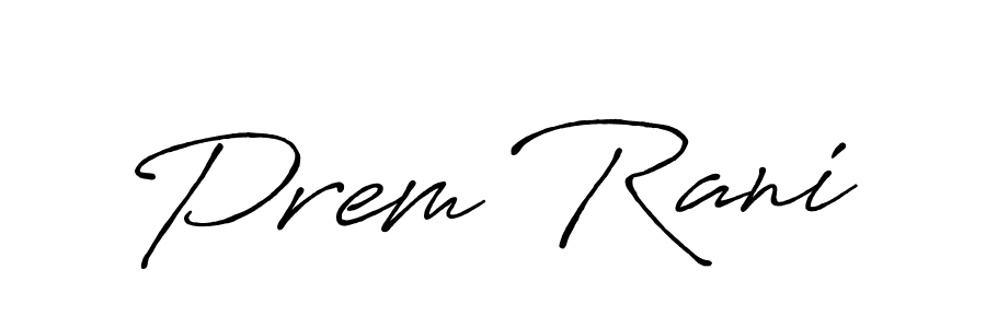 if you are searching for the best signature style for your name Prem Rani. so please give up your signature search. here we have designed multiple signature styles  using Antro_Vectra_Bolder. Prem Rani signature style 7 images and pictures png