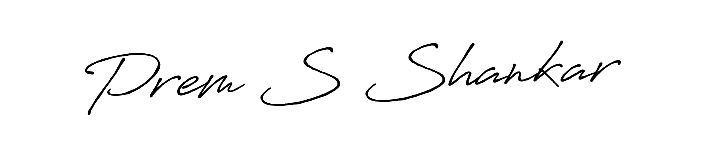 The best way (Antro_Vectra_Bolder) to make a short signature is to pick only two or three words in your name. The name Prem S Shankar include a total of six letters. For converting this name. Prem S Shankar signature style 7 images and pictures png