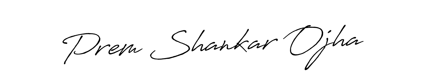 Design your own signature with our free online signature maker. With this signature software, you can create a handwritten (Antro_Vectra_Bolder) signature for name Prem Shankar Ojha. Prem Shankar Ojha signature style 7 images and pictures png
