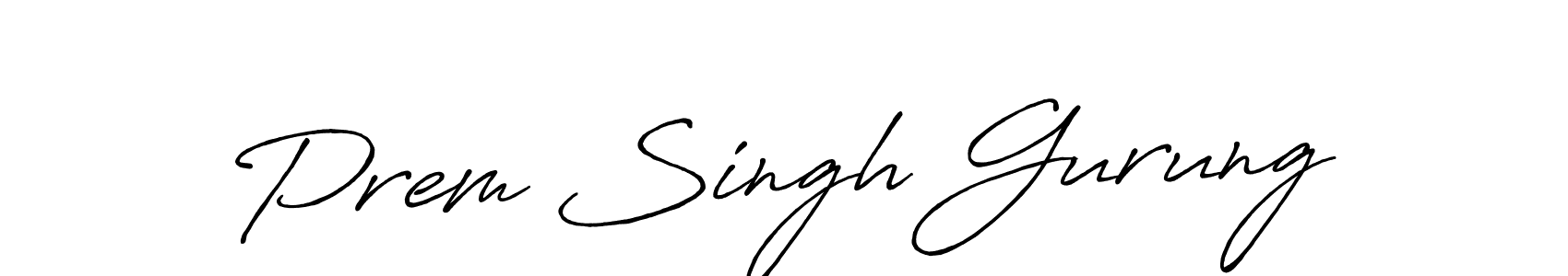 Best and Professional Signature Style for Prem Singh Gurung. Antro_Vectra_Bolder Best Signature Style Collection. Prem Singh Gurung signature style 7 images and pictures png