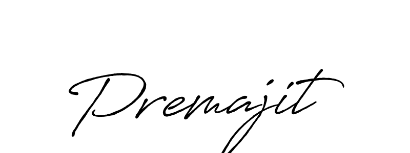 Premajit stylish signature style. Best Handwritten Sign (Antro_Vectra_Bolder) for my name. Handwritten Signature Collection Ideas for my name Premajit. Premajit signature style 7 images and pictures png