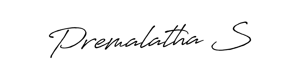 This is the best signature style for the Premalatha S name. Also you like these signature font (Antro_Vectra_Bolder). Mix name signature. Premalatha S signature style 7 images and pictures png