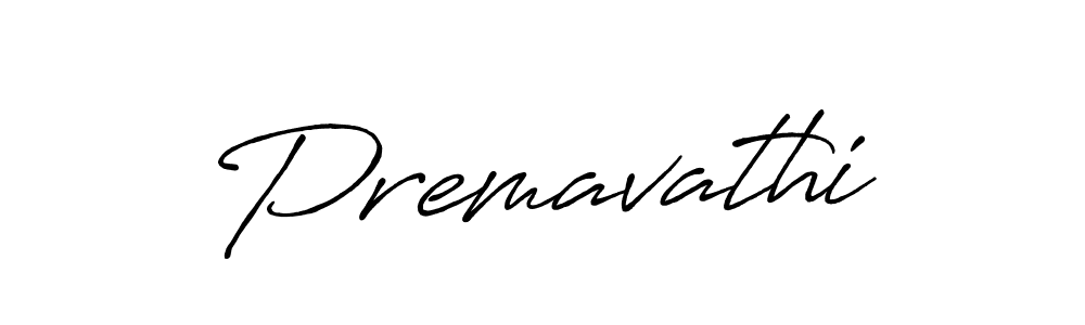 Create a beautiful signature design for name Premavathi. With this signature (Antro_Vectra_Bolder) fonts, you can make a handwritten signature for free. Premavathi signature style 7 images and pictures png