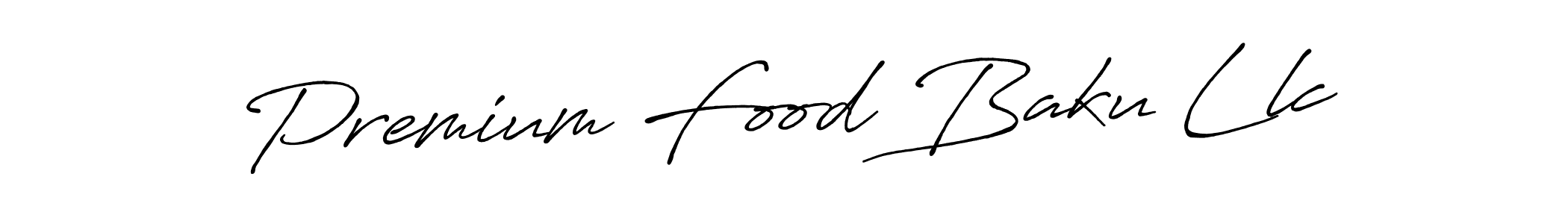 Make a beautiful signature design for name Premium Food Baku Llc. Use this online signature maker to create a handwritten signature for free. Premium Food Baku Llc signature style 7 images and pictures png