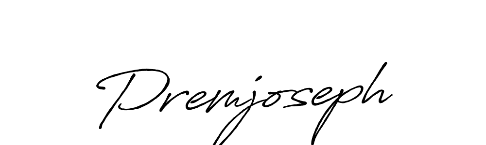 Create a beautiful signature design for name Premjoseph. With this signature (Antro_Vectra_Bolder) fonts, you can make a handwritten signature for free. Premjoseph signature style 7 images and pictures png