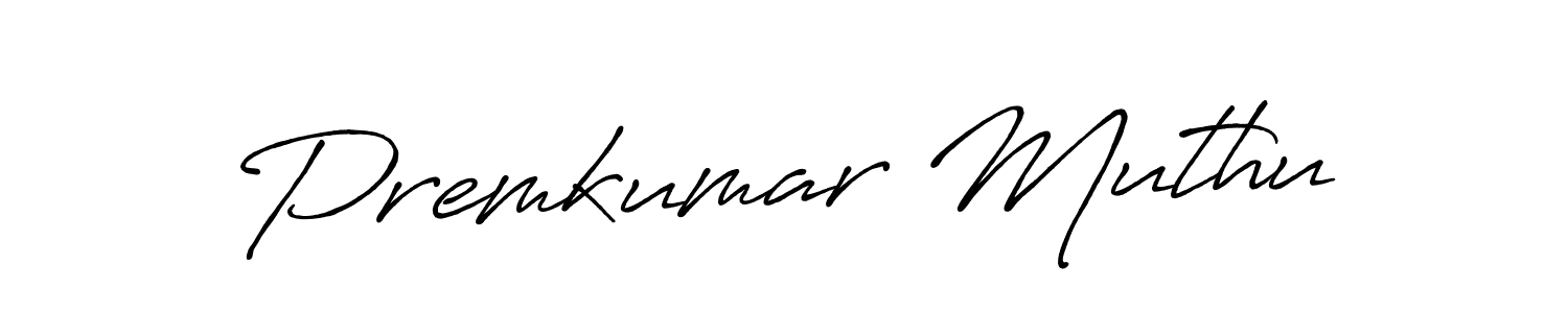 How to make Premkumar Muthu signature? Antro_Vectra_Bolder is a professional autograph style. Create handwritten signature for Premkumar Muthu name. Premkumar Muthu signature style 7 images and pictures png