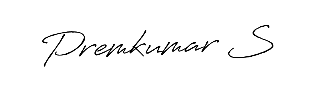 Make a beautiful signature design for name Premkumar S. Use this online signature maker to create a handwritten signature for free. Premkumar S signature style 7 images and pictures png