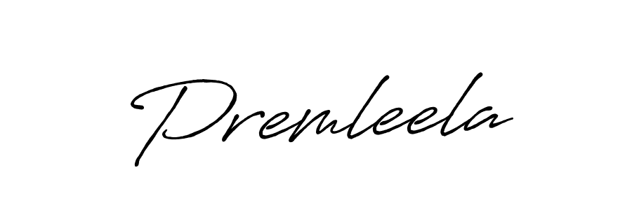 Create a beautiful signature design for name Premleela. With this signature (Antro_Vectra_Bolder) fonts, you can make a handwritten signature for free. Premleela signature style 7 images and pictures png