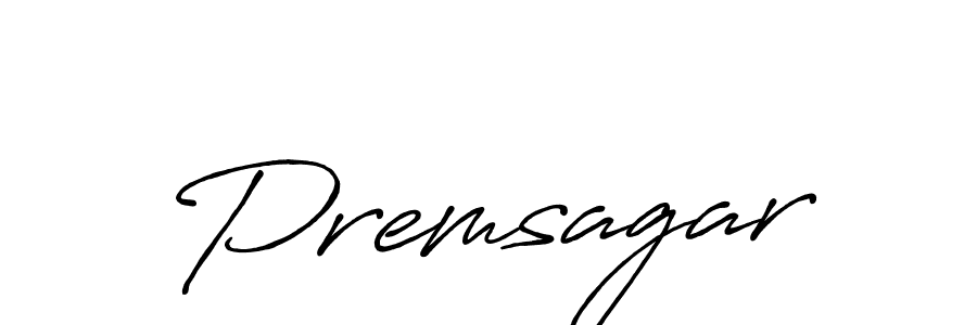 How to make Premsagar name signature. Use Antro_Vectra_Bolder style for creating short signs online. This is the latest handwritten sign. Premsagar signature style 7 images and pictures png