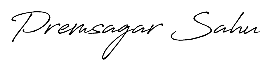 The best way (Antro_Vectra_Bolder) to make a short signature is to pick only two or three words in your name. For converting this name Premsagar Sahu. Premsagar Sahu signature style 7 images and pictures png