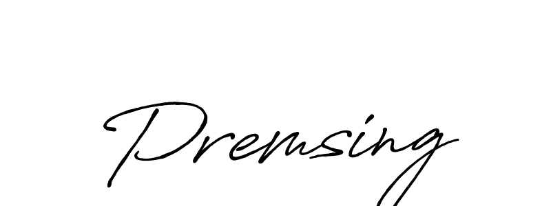 if you are searching for the best signature style for your name Premsing. so please give up your signature search. here we have designed multiple signature styles  using Antro_Vectra_Bolder. Premsing signature style 7 images and pictures png