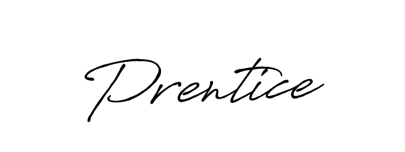 Also You can easily find your signature by using the search form. We will create Prentice name handwritten signature images for you free of cost using Antro_Vectra_Bolder sign style. Prentice signature style 7 images and pictures png