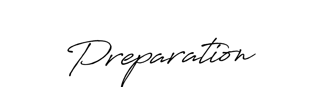 How to make Preparation signature? Antro_Vectra_Bolder is a professional autograph style. Create handwritten signature for Preparation name. Preparation signature style 7 images and pictures png