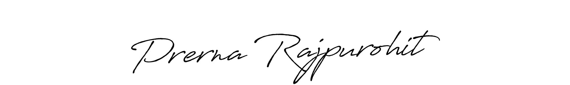 Antro_Vectra_Bolder is a professional signature style that is perfect for those who want to add a touch of class to their signature. It is also a great choice for those who want to make their signature more unique. Get Prerna Rajpurohit✨ name to fancy signature for free. Prerna Rajpurohit✨ signature style 7 images and pictures png