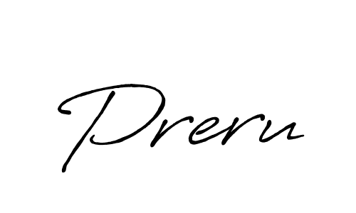 Once you've used our free online signature maker to create your best signature Antro_Vectra_Bolder style, it's time to enjoy all of the benefits that Preru name signing documents. Preru signature style 7 images and pictures png