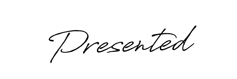 Make a beautiful signature design for name Presented. Use this online signature maker to create a handwritten signature for free. Presented signature style 7 images and pictures png
