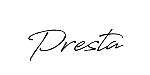 This is the best signature style for the Presta name. Also you like these signature font (Antro_Vectra_Bolder). Mix name signature. Presta signature style 7 images and pictures png