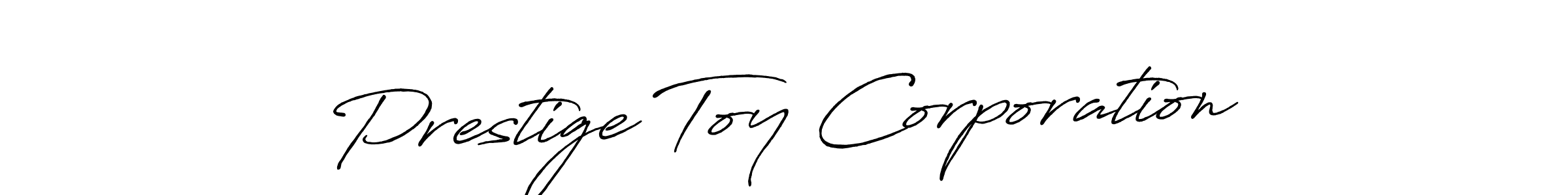 It looks lik you need a new signature style for name Prestige Toy Corporation. Design unique handwritten (Antro_Vectra_Bolder) signature with our free signature maker in just a few clicks. Prestige Toy Corporation signature style 7 images and pictures png