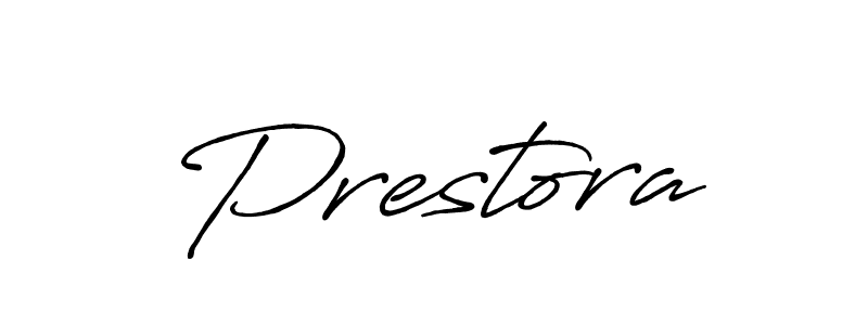 Similarly Antro_Vectra_Bolder is the best handwritten signature design. Signature creator online .You can use it as an online autograph creator for name Prestora. Prestora signature style 7 images and pictures png