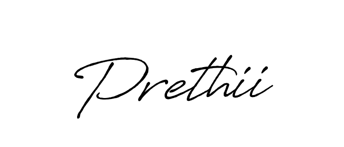 Make a beautiful signature design for name Prethii. Use this online signature maker to create a handwritten signature for free. Prethii signature style 7 images and pictures png