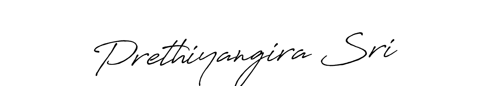 You should practise on your own different ways (Antro_Vectra_Bolder) to write your name (Prethiyangira Sri) in signature. don't let someone else do it for you. Prethiyangira Sri signature style 7 images and pictures png