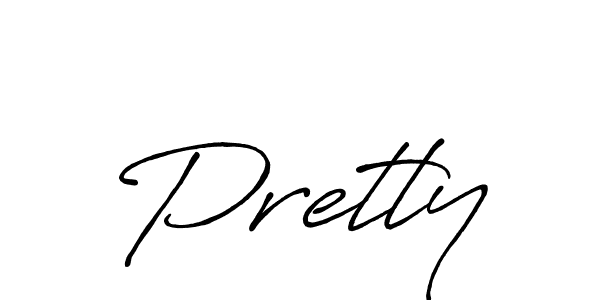 It looks lik you need a new signature style for name Pretly. Design unique handwritten (Antro_Vectra_Bolder) signature with our free signature maker in just a few clicks. Pretly signature style 7 images and pictures png