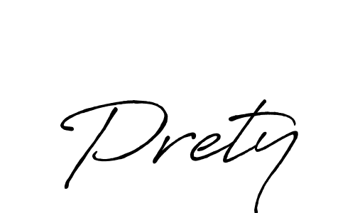 How to Draw Prety signature style? Antro_Vectra_Bolder is a latest design signature styles for name Prety. Prety signature style 7 images and pictures png